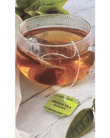 Bigelow Tea Classic Green Tea, Caffeinated Tea with Green Tea, 40 Count Box (Pack of 6), 240 Total Tea Bags