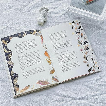 WT Dream Catcher Washi Tape Set, Tape for Scrapbooking, Planners, Junk Journal or Bible Study, Colorful Artist Decorative Craft Tape, Cute Artist Tape (2 Rolls, Each 16.4FT)