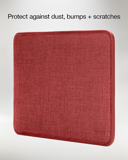 Incase ICON Sleeve with Woolenex - MacBook Air 13 inch M1, 2020, 2019, 2018 & MacBook Pro 13 inch 2019, 2018, 2017, 2016 Case - Fitted MacBook Case, Laptop Sleeve, Hard Cover, Durable (Red Clay)