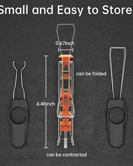 KEMOVE P10-V1 4-Claw Switch & Keycap Puller for Mechanical Keyboards - Ergonomic Pain-Free Design, 304 Stainless Steel Omni-Directional Tool for Effortless Switch/Keycap Removal