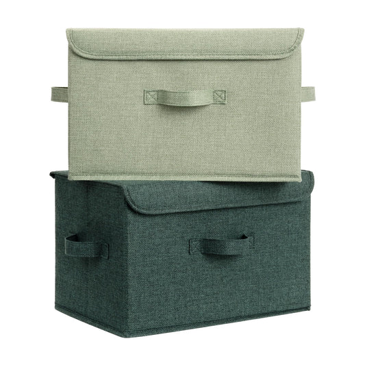 GRANNY SAYS Memory Keepsake Storage Box, Fabric Storage Bins with Lids