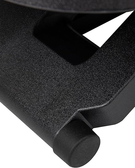 Mind Reader Foot Rest, Under Desk at Work, Ergonomic, Height Adjustable, Office, Plastic, 17" L x 13" W x 6.25" H, Black (Pack of 5)