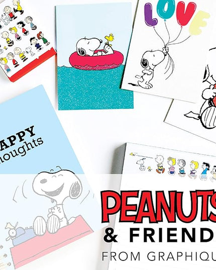 Graphique Magnetic Notepad - Peanuts Gang Grocery and Shopping List - Fun Decorative To-Do List - Perfect House Warming Gifts - 100 Tear off Sheets (4" x 9.25" x .5")