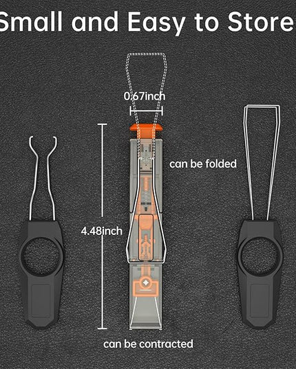 KEMOVE P10 2-in-1 Switch & Keycap Puller for Mechanical Keyboards, Quick & Painless Removal, DIY Customization, Maintenance, Cleaning for Beginners & Enthusiasts