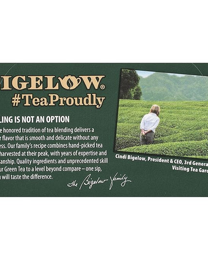 Bigelow Green Tea w/ Peach Tea Bags, 20 ct