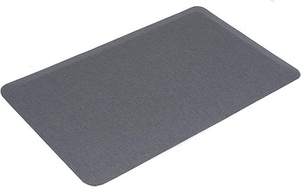 Internet's Best 32-Inch-by-20.5-Inch Anti Fatigue Cushioned Non-Slip Ergonomic Waterproof Floor Mat, Grey