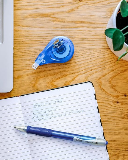 BIC Velocity Retractable Ballpoint Pens, Medium Point (1.0 mm), Blue Ink Pens, 36-Count Pack