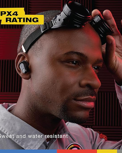 Skullcandy Method 360 ANC Wireless Earbuds, Sound by Bose, Bluetooth Headphones, Premium Noise Cancelling, Up to 40 Hrs Battery, Sweat and Water Resistant, Microphone for iPhone Android - True Black