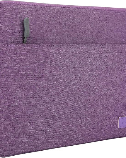 MoKo 9-11 Inch Tablet Sleeve Bag Carrying Case Fits New 11 inch iPad Air M3, iPad A16 2025, iPad Pro 11 M4/Air M2, iPad Air 5/4/3th, iPad 10/9/8/7th, Purple