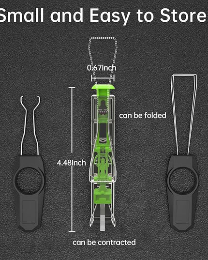 KEMOVE P10-V1 4-Claw Switch & Keycap Puller for Mechanical Keyboards - Ergonomic Pain-Free Design, 304 Stainless Steel Omni-Directional Tool for Effortless Switch/Keycap Removal