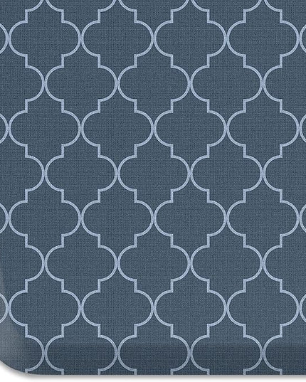 GelPro Elite Premier Anti-Fatigue Kitchen Comfort Floor Mat, 20x36, Trellis Deep Sea Stain Resistant Surface with Therapeutic Gel and Energy-Return Foam for Health & Wellness