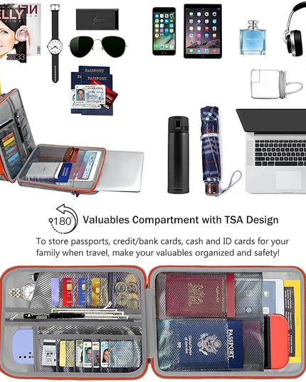 ZINZ Slim & Expandable Case 12.9 13 inch Travel Laptop Shoulder Bag for MacBook Air 13" M4/M3/M2/M1, MacBook Pro 13" M2/M1, iPad Pro 12.9"/13"/11", iPad Air 13",L01G05