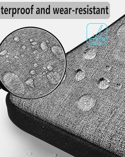 Laptop Shoulder Bag 13 13.3 14 Inch Case Compatible with MacBook Pro 14 2025-2021 M4/M3/M2/M1, Mac Air/pro 13-13.3 Inch and Most Popular 13-14 Notebooks,Spill-Resistant Briefcase, Dark Gray & Black