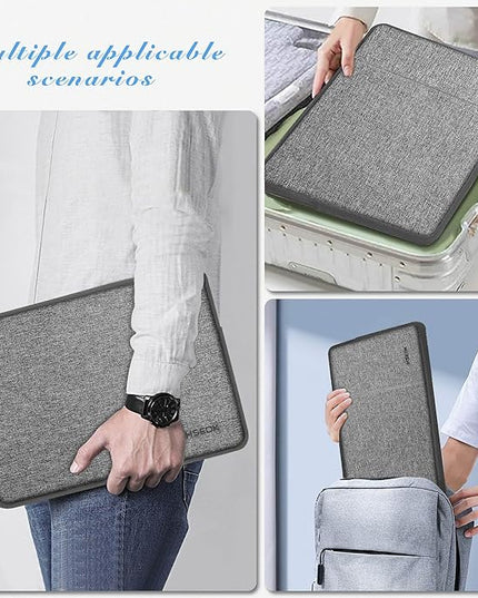 Hseok Laptop Case 13.3 Inch Sleeve Recycled Water Resistant Cover for MacBook Pro 14" M4 M3 M2 M1 and All Model 13.3" Mac Air/Pro, XPS 13 14 and Most Popular 13"-14" Notebooks,D02G05