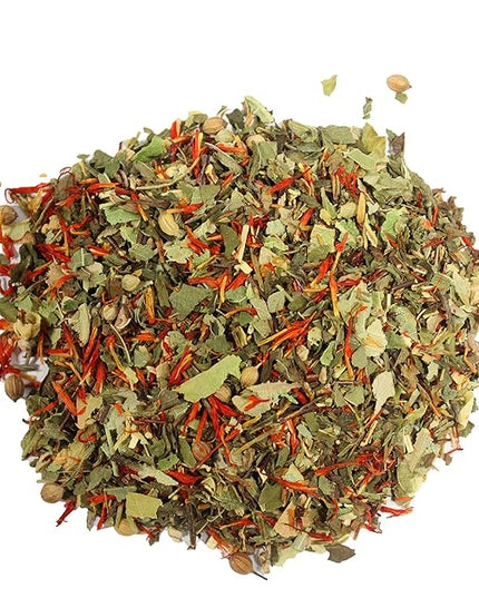 Nelson's Tea Mint Sampler Pack - 5 Variety Pack - Loose Leaf Tea Sampler - BlackberryMint 2oz, Lemon Ginger Mint 1.6 oz, MangoMint Peach 2oz, MoroccanMint 2Oz, WatermelonMint 1.6oz
