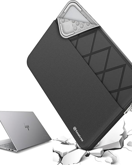Smatree 14 inch Laptop Sleeve for HP Envy x360 14t-es000, HP Laptop Case with Accessory Pocket, YKK Zipper, Patented Super Corner Design (E413)