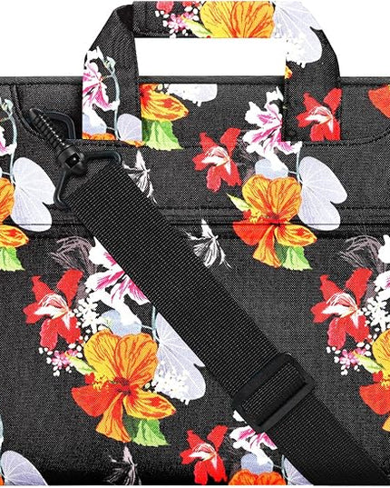 Laptop Shoulder Bag 13 13.3 14 Inch Case Compatible with MacBook Pro 14 2025-2021 M4/M3/M2/M1, Mac Air/pro 13-13.3 Inch and Most Popular 13-14 Notebooks,Spill-Resistant Briefcase,Morning Glory