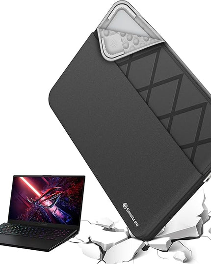 Smatree Laptop Sleeve for 15.6 inch ASUS Vivobook S 15 OLED BAPE Edition K5504, for ASUS ExpertBook P1/Chromebook CX1505, Laptop Case with Pocket, YKK Zipper, Patented Super-Corner Design (E644)