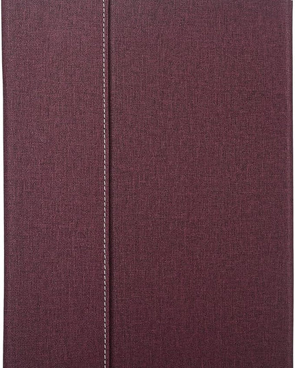 Tablet Case for 2025 New Microsoft Surface Pro 1st Edition 12-inch, PU Leather & Hard Shell Laptop Protective Cover with Multi-Angle Built-in Kickstand & Pen Holder (Wine Red)