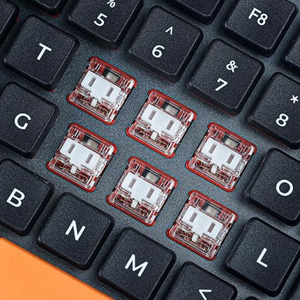 Kailh PG1350 Choc V1 Mechanical Keyboard Switch kailh Low Profile switches for Mechanical Gaming Keyboard, 5-Pin Switches (Red Pro-35PCS)