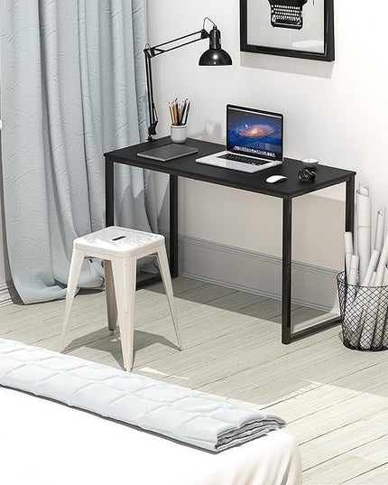 SHW Mission 32-Inch Home Office Computer Desk, Black
