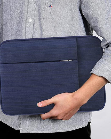 Lacdo Chromebook Case 11 Inch Laptop Sleeve for 11 Inch Acer HP Lenovo Dell Samsung ASUS Chromebook Spin 3 11, 13 inch New Surface Pro 11 Copilot+PC / 10 9 8 X, 11.6" MacBook Air Computer Bag, Blue