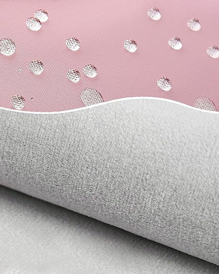 Hseok Laptop Case 15.6 Inch Sleeve, Shockproof Protective Water Repellent with Accessory Pocket,Compatible with Mac Pro 16 inch 2025-2019, Sleeve Bag for Most 15 15.6 16 Notebooks,Pink