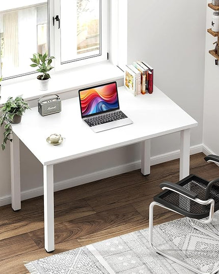Need Computer Desk - 31.5 Inch Office Writing Work Study Kids Student Teacher Home Bedroom Table for Small Space, White