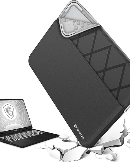 Smatree Laptop Sleeve for 15.6 inch MSI Modern 15 B13M/B12H/B12M/B7M/H B13M/H C13M, for 14 inch Modern 14 C7M/C11M, Protective Slim Laptop Case with Accessory Pocket, YKK Zipper(E646)