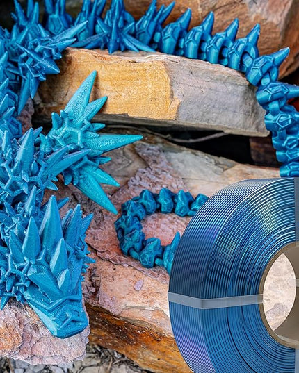 Polymaker Panchroma Refill Spool Starlight Neptune PLA 3D Printing Filament Refill, Compatible with All Reusable Spools and All Major FDM 3D Printers, Tangle-Free, Vibrant Colors, 1.75mm 1kg