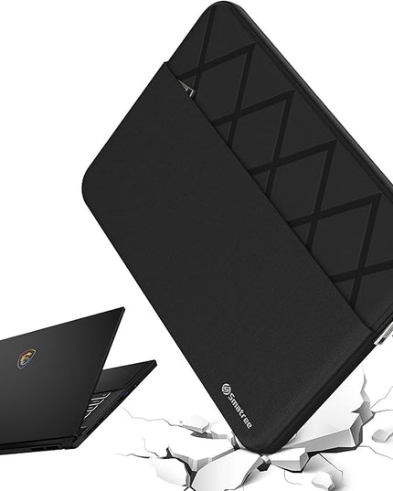Smatree 15.6 inch Laptop Sleeve for MSI Creator 15 A11/A10, Stealth 15M/15, Alpha 15 A4DEK/A3DD, Stealth GS66 12U/11U/10U/10S, WS66 11U/10T, Delta 15 A5EFK, Laptop Case with Pocket, YKK Zipper (E619)