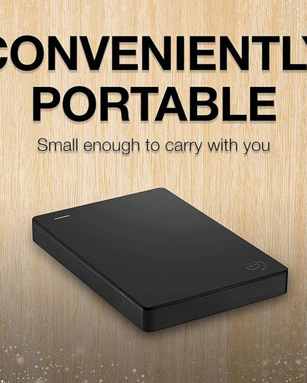 Seagate Portable 4TB External Hard Drive HDD – USB 3.0 for PC, Mac, Xbox, & PlayStation - 1-Year Rescue Service (SRD0NF1)
