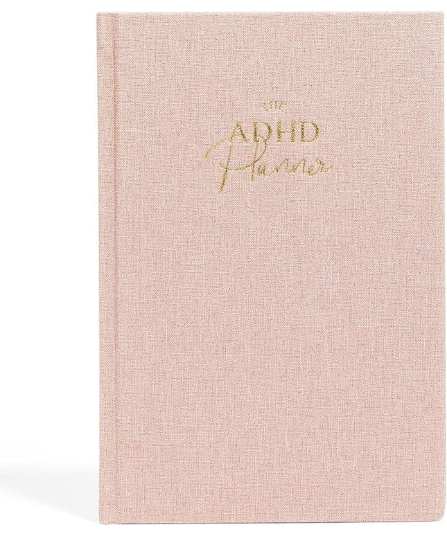 The ADHD Planner for Adults - Undated Daily & Weekly ADHD Journal for Disorganized People, 90 Days - Habit Tracker, Record Emotions & Mood - Academic Goals - Structure & Focus for Adults Brains
