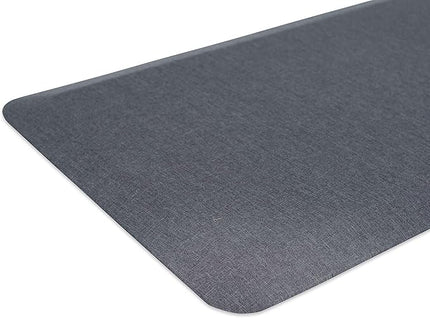 Internet's Best 32-Inch-by-20.5-Inch Anti Fatigue Cushioned Non-Slip Ergonomic Waterproof Floor Mat, Grey