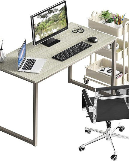 SHW Mission 40-Inch Home Office Computer Desk, Maple