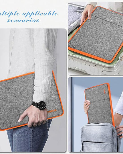 Hseok Laptop Case 13.3 Inch Sleeve Recycled Water Resistant Cover for MacBook Pro 14" M4 M3 M2 M1 and All Model 13.3" Mac Air/Pro, XPS 13 14 and Most Popular 13"-14" Notebooks,D02G02