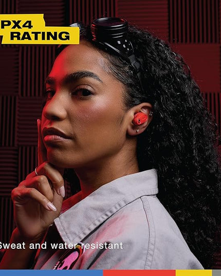 Skullcandy Method 360 ANC Wireless Earbuds, Sound by Bose, Bluetooth Headphones, Premium Noise Cancelling, Up to 40 Hrs Battery, Sweat and Water Resistant, Microphone for iPhone Android - Plasma