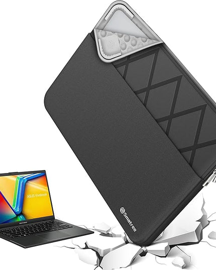 Smatree Laptop Sleeve for 15.6 inch ASUS ExpertBook B1 B1502/B1500, Laptop Case with Accessory Pocket, YKK Zipper, Patented Super-Corner Design(E645)