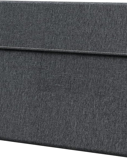 Tablet Case for 2025 New Microsoft Surface Pro 1st Edition 12-inch, PU Leather & Hard Shell Laptop Protective Cover with Multi-Angle Built-in Kickstand & Pen Holder (Black)