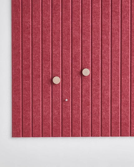 Large Bulletin Board 48x36 - Office Wall Organizer to Replace Your Old Cork Boards for Walls for Office Decor -12-Pack Felt Wall Panels to Use in Home Office Decor, Classroom Decor (Burgundy)