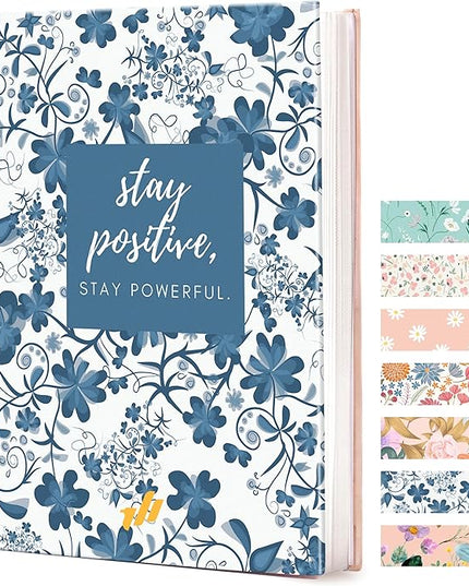 Hardcover Spiral Journal, 10.25" x 7.25", 300 Pages Large College Ruled Notebook for Women, Ideal for Writing, Journaling, Note-Taking, Work, School