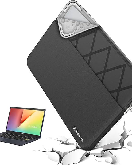 Smatree Laptop Sleeve for 13.3 inch ASUS ProArt PZ13 HT5306 Copilot+PC,Case with Pocket,YKK Zipper,Patented Shockproof Design(E407)