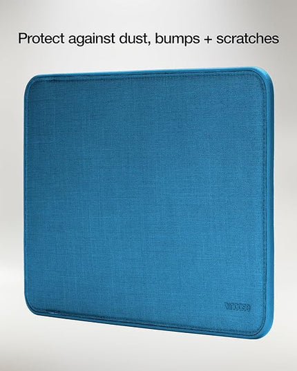 Incase ICON Sleeve with Woolenex - MacBook Air 13 inch M1, 2020, 2019, 2018 & MacBook Pro 13 inch 2019, 2018, 2017, 2016 Case - Fitted MacBook Case, Laptop Sleeve, Hard Cover, Durable (Boutique Blue)