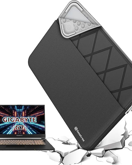 Smatree 16 inch Laptop Sleeve for GIGABYTE AORUS 16 BKF/AORUS 16 BSF, Protective Slim Laptop Case with Accessory Pocket, YKK Zipper, Patented Super Corner Design (E611)