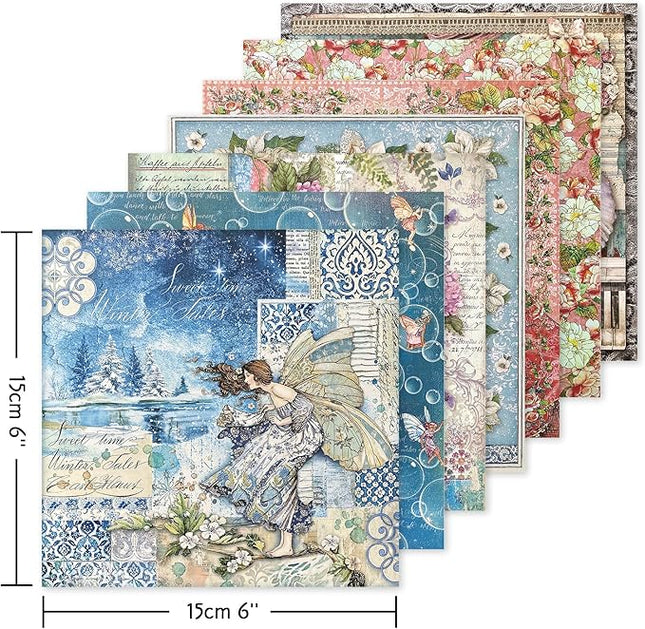 Origami 6x6 Paper Kit 150 Sheets 150 Vivid Colors Double Sided Same Printed Traditional Patterns Square for Arts Crafts Projects Japan Traditional Chiyo.Flower
