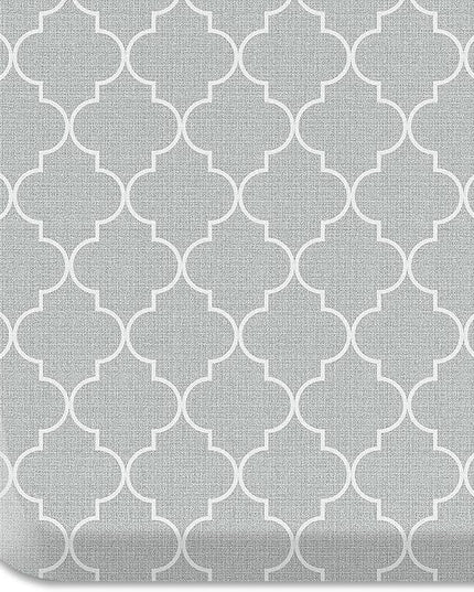 GelPro Elite Trellis Light Grey Kitchen Comfort Mat, 20" x 36