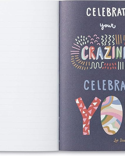 Compendium Softcover Journal - You Are Weird, Unique, and Wildly Perfect. – A Write Now Journal with 128 Lined Pages, 5″W x 8″H