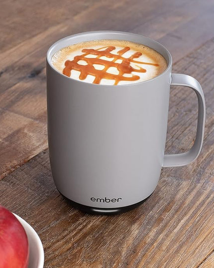 Ember Temperature Control Smart Mug 2, 14 Oz, App-Controlled Heated Coffee Mug with 80 Min Battery Life and Improved Design, GrayModel