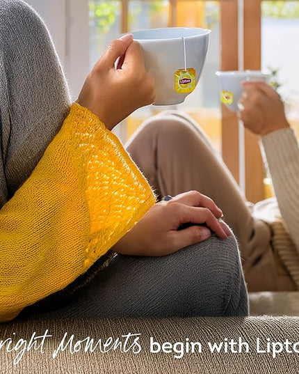 Lipton Yellow Label Finest Blend | Premium Black Tea | Indian Chai | Compatible for Milk | 450 Grams (Pack of 2)