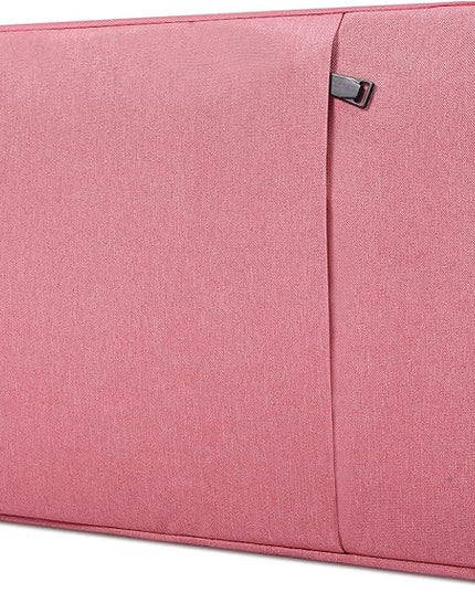 17.3 Inch Laptop Case Sleeve for Dell Inspiron 17/Dell G3 G7 17.3, HP Envy 17/Pavilion 17, Lenovo ideapad 17, Acer Predator 17, MSI GS75, 17.3 inch Computer Carrying Bag -Pink